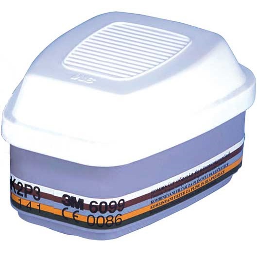 Filtro recambiable para vapores orgánicos y partículas ABEK2P3 3M 6099 - Referencia 6099